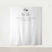 フローラ結婚ロマンスの背景 タペストリー (正面)