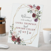 フローラ結婚入り口 台座サイン (インサイチュ)