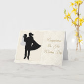 フローラ結婚夫婦 カード (黄色い花)