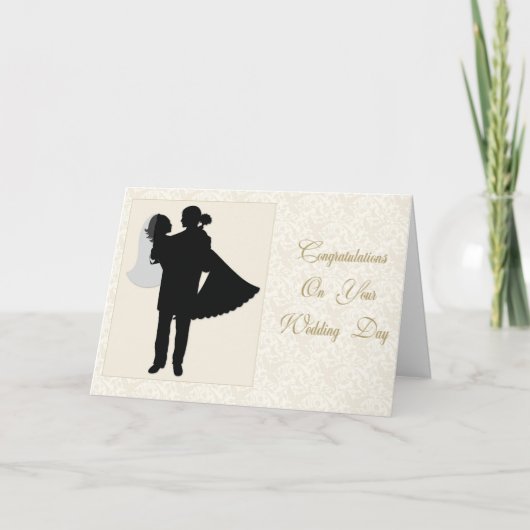 フローラ結婚夫婦 カード (正面)