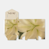 フローラ結婚式の引き出物の天幕 フェイバーボックス (折り畳みなし)