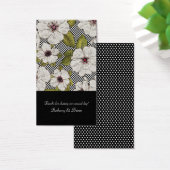 フローラ結婚式の引き出物ギフトラベル (デスク)