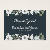 フローラ結婚式の引き出物ラベル(花あり) (裏面)