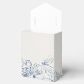 フローラ結婚式の引き出物箱 フェイバーボックス (オープン)