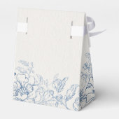 フローラ結婚式の引き出物箱 フェイバーボックス (裏面サイド)