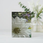 フローラ結婚式招待状と聖なる書物、 経典 インビテーションポストカード (スタンド正面)