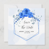 フローラ結婚式招待状カードデザインのベクトル 招待状 (裏面)