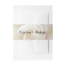 フローラ結婚式招待状ベリーバンド