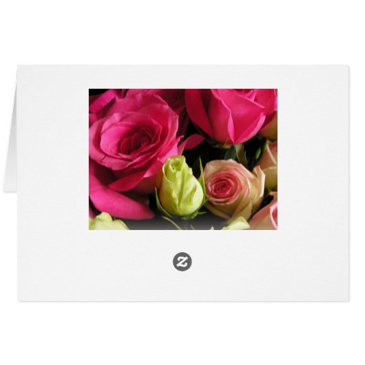 フローラ結婚式招待状 (裏面横)