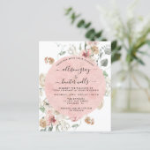 フローラ結婚式招待状 |アナベス (スタンド正面)