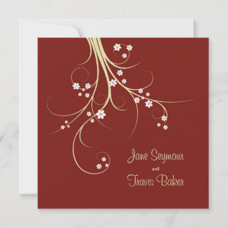 フローラ結婚式招待状-エレガント&シンプル 招待状