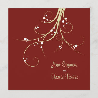 フローラ結婚式招待状-エレガント&シンプル 招待状