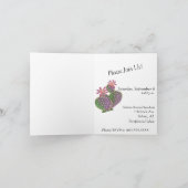 フローラ結婚式招待状-セドナサボテン花 招待状 (内部)