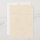 フローラ結婚式招待状 招待状 (裏面)