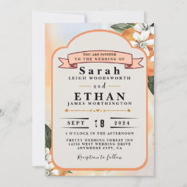 フローラ結婚式招待状 招待状