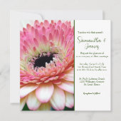 フローラ結婚式招待状 招待状 (正面)