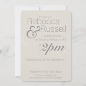 フローラ結婚式招待状(自然) 招待状 (裏面)