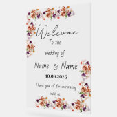 フローラ結婚徴候 アクリルサイン (傾斜)