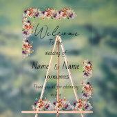 フローラ結婚徴候 アクリルサイン (ニュートラル)