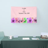 フローラ結婚披露宴のバナー 横断幕 (トレードショー)