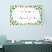 フローラ結婚歓迎 横断幕 (トレードショー)