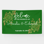 フローラ結婚歓迎 横断幕 (横)