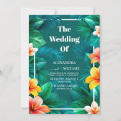 フローラ結婚病 招待状 (正面)