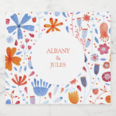 フローラ結婚色 ビールラベル (シングルラベル)