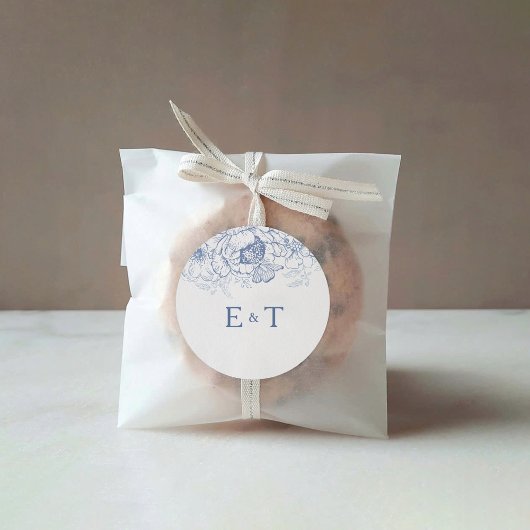 フローラ結婚Chinoiserieのクラシック丸シール ラウンドシール