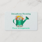 フローラ給水缶 名刺 (正面)