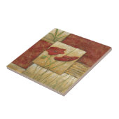 フローラ絵画と可視ブラシストローク タイル (側面)