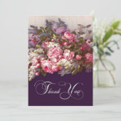 フローラ絵画の記念結婚カード 招待状 (スタンド正面)