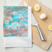 フローラ絵画の キッチンタオル (四つ折り)