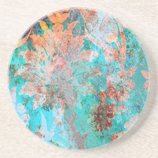 フローラ絵画の コースター (正面)