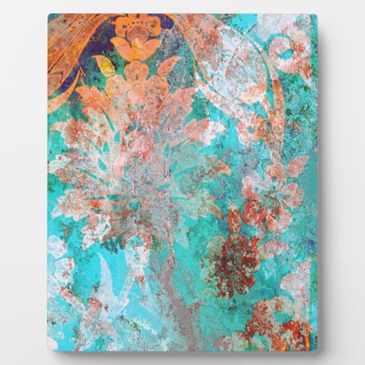 フローラ絵画の フォトプラーク (正面)