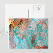 フローラ絵画の ポストカード (正面/裏面)