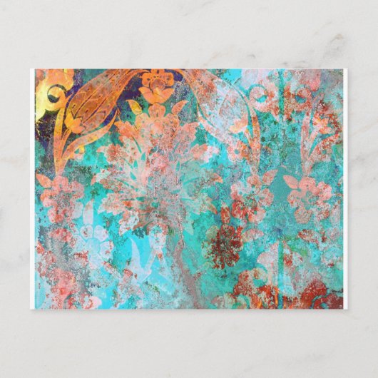 フローラ絵画の ポストカード (正面)