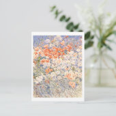 フローラ絵画ガーデン葉書 ポストカード (スタンド正面)