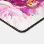 フローラ絵画パーソナライズされた デスクマット (コーナー)