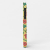 フローラ継ぎ目なし紅黄緑色 Case-Mate iPhoneケース (裏面/左)