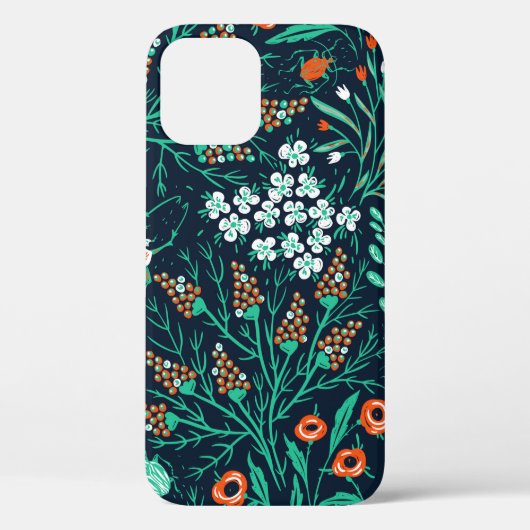 フローラ継ぎ目のない夏の開花と共同 Case-Mate iPhoneケース (裏面)