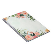 フローラ緑 ノートブック (右側)