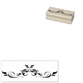 フローラ縁どスタンプ ラバースタンプ (押印)