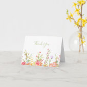 フローラ縁どノートカード カード (黄色い花)