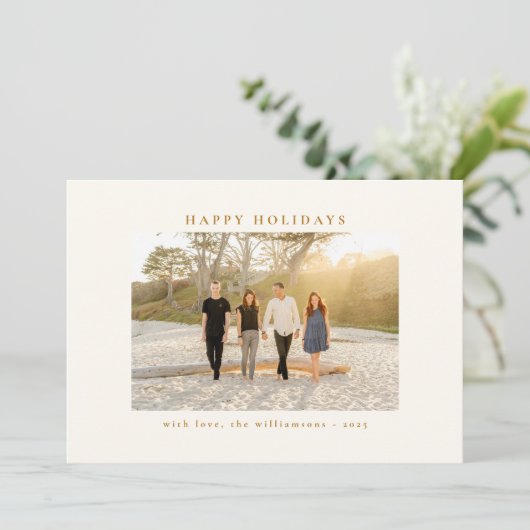 フローラ縁どファミリーフォトブルーイエローカスタム シーズンカード (スタンド正面)