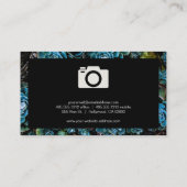 フローラ縁ど |カメラアイコン 名刺 (裏面)