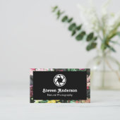 フローラ縁ど | カメラロゴ 名刺 (スタンド正面)