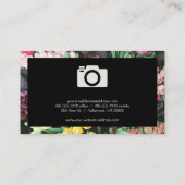 フローラ縁ど | カメラロゴ 名刺 (裏面)