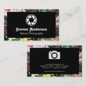 フローラ縁ど | カメラロゴ 名刺 (正面/裏面)