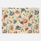 フローラ繊維デザイン ラッピングペーパーシート (正面)